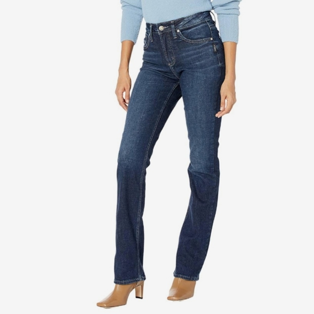 Levi's 512 Perfectly Slimming High Rise Straight Leg Jeans Women's 12